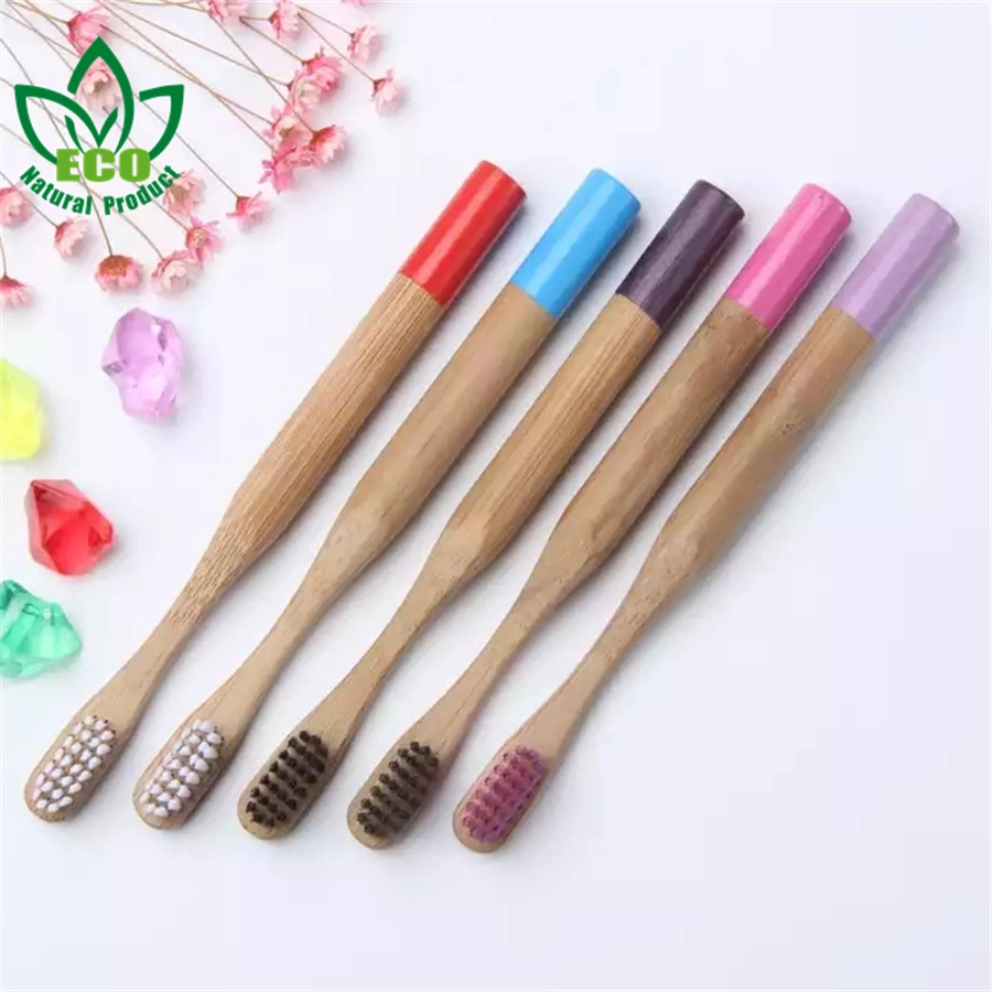 Bamboo Environmentally Friendly Customized Soft Bristles Toothbrush