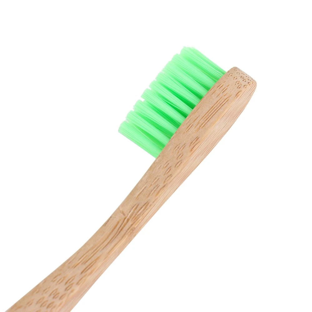 China Supplier 100% Organic Eco Bamboo Toothbrush Pack of 4