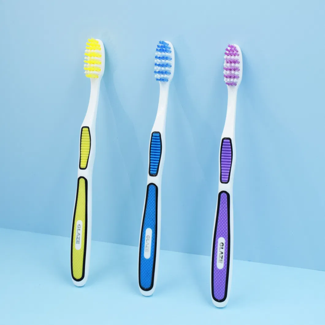 High Quality Soft Bristles Comfortable Handle Deep Cleaning Adult Toothbrush