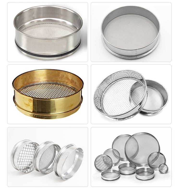 120 Mesh 304 Stainless Lab Sieves Economy Test Sieve 304 Stainless Steel Wire Cloth