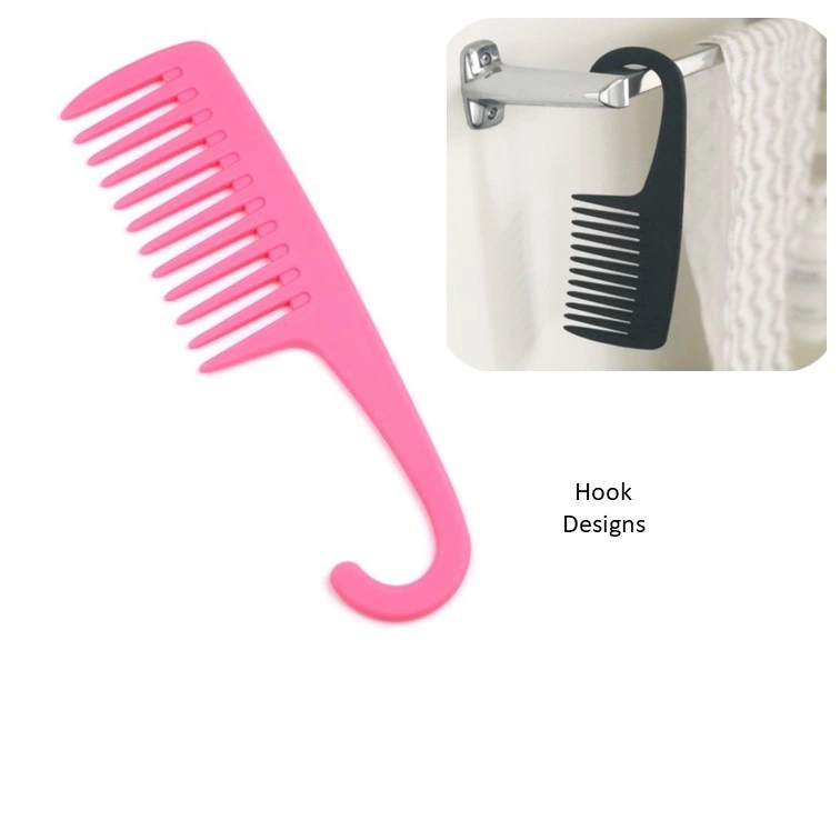 Degradable Widetooth Plastic Hair Comb Brush Handle