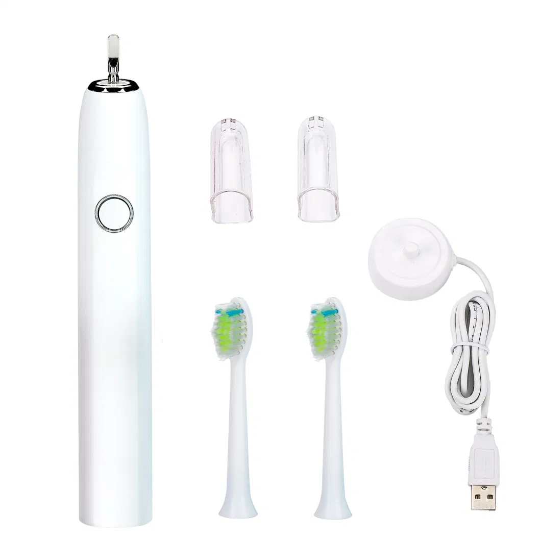 Jssan D73 The Best Seller Wireless Charging 5 Cleaning Modes DuPont Bristle Sonic Electric Tooth Brush with Rechargeable for Adult