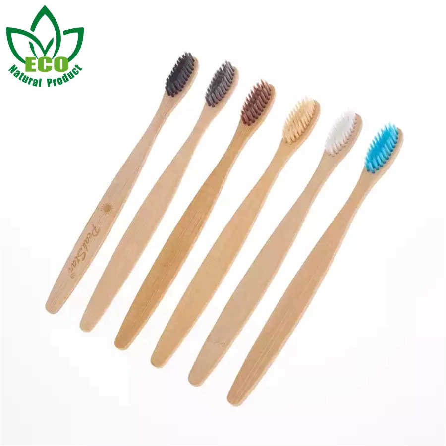 Supplier Bamboo Toothbrush Eco-Friendly Charcoal Bristles Brush and Best Quality for Travel