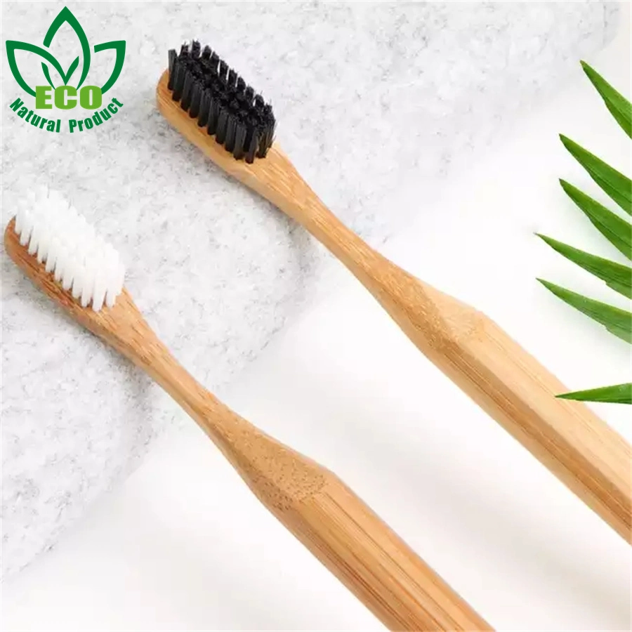 Factory Direct Production Eco- Friendly Natural Bamboo Charcoal Toothbrush