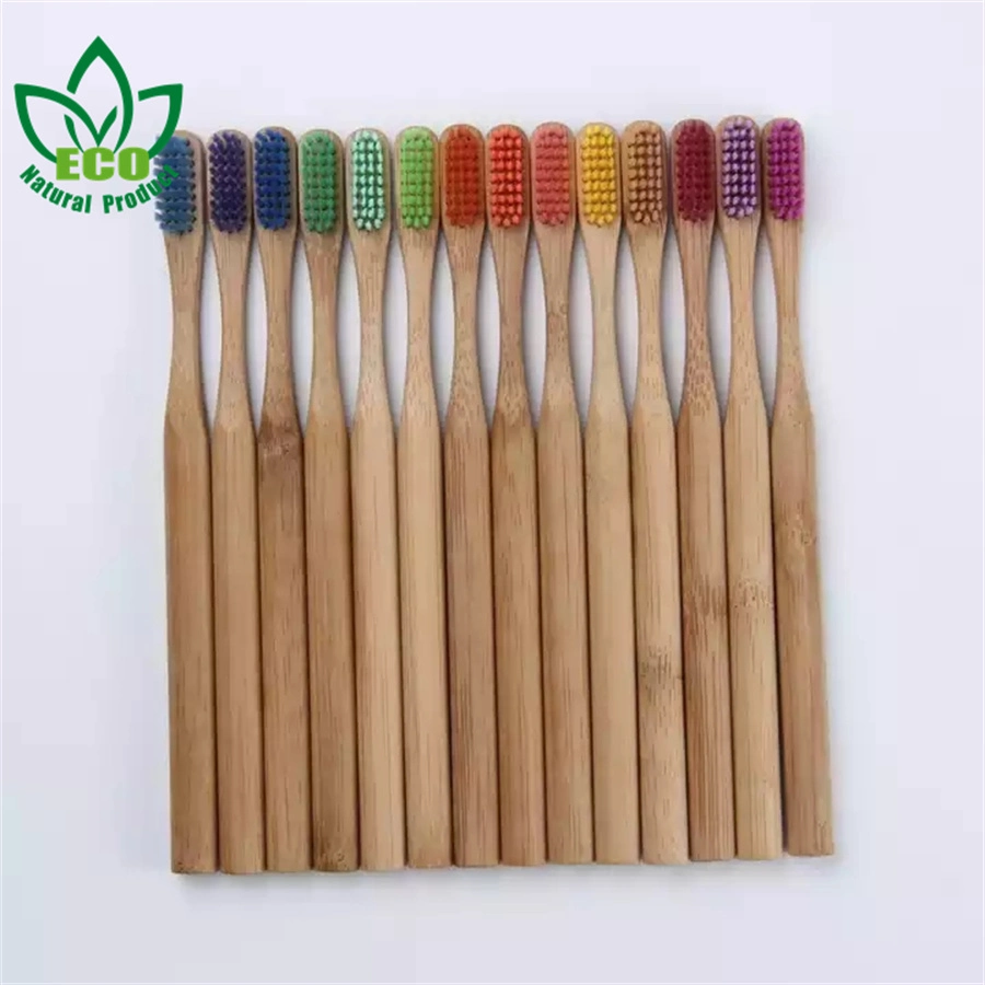 Bamboo Environmentally Friendly Customized Soft Bristles Toothbrush