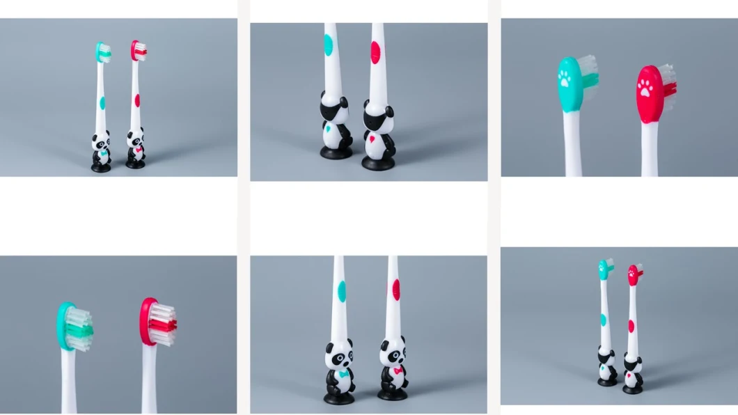 The Best Selling Children Panda Suction Toothbrush