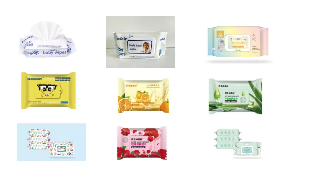 OEM Brands Tender Flushable Lemon Flavor Biodegradable Organic Clean Baby Wet Wipes with Logo