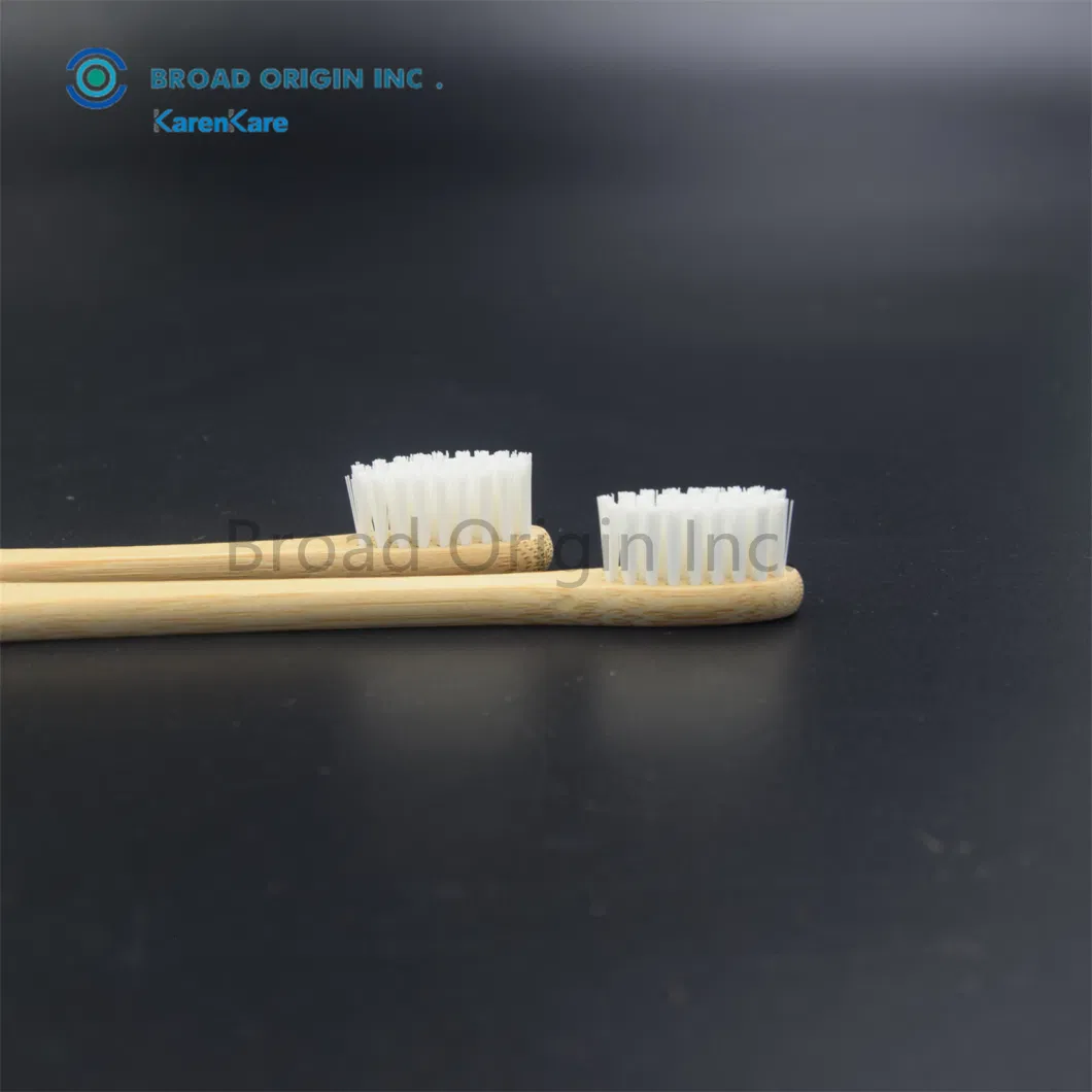 CE Eco-Friendly Natural Soft Colorful Bristle Bamboo Toothbrush Custom Logo