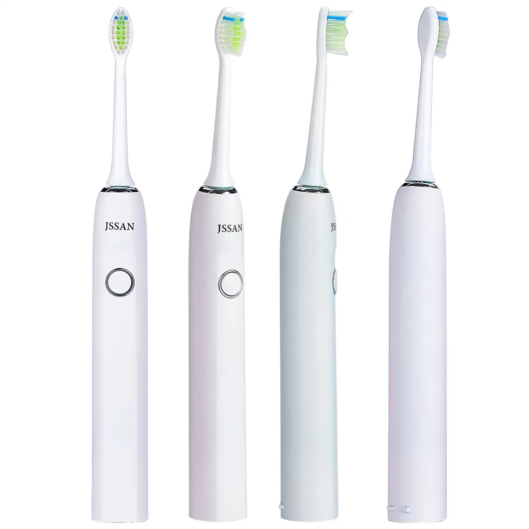 Jssan D73 The Best Seller Wireless Charging 5 Cleaning Modes DuPont Bristle Sonic Electric Tooth Brush with Rechargeable for Adult