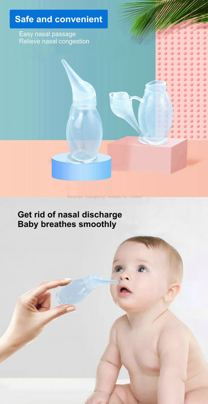Silicone Penguin Sniffer Baby Sniffing Snot