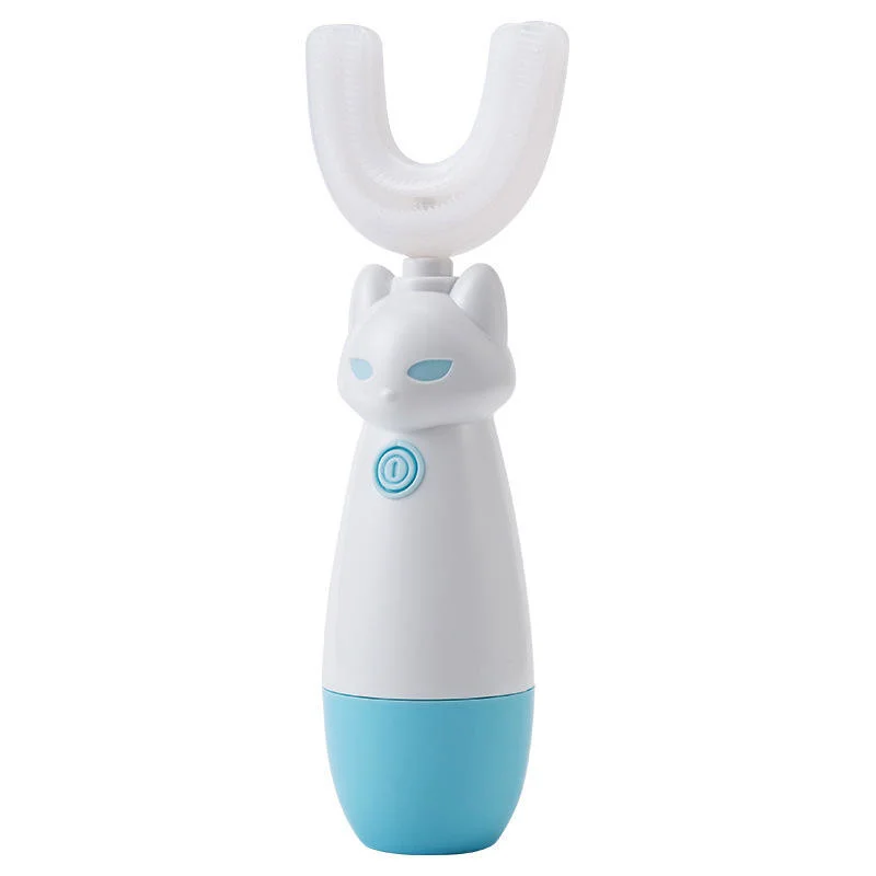 U-Shaped Waterproof Electric Sonic Custom Private Label Silicone Electric Toothbrush