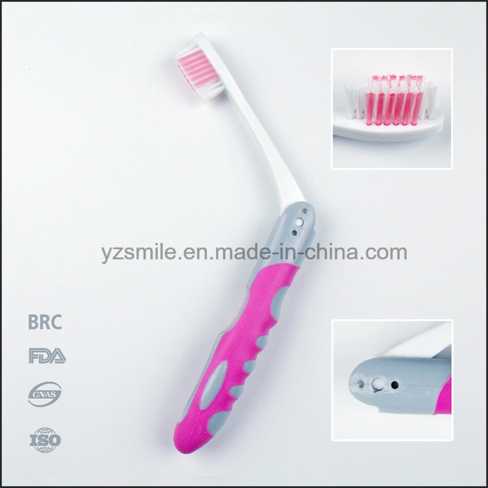 OEM Factory Adult Travel Foldable Toothbrush