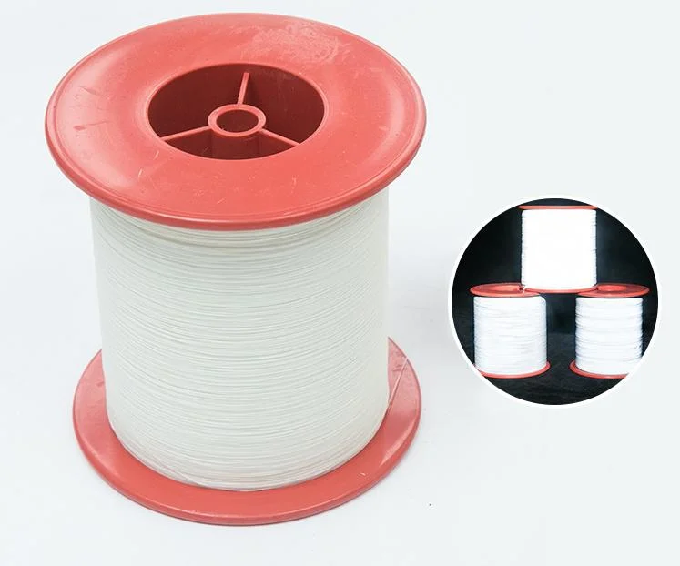 Reflective Thread White Double-Sided Cloth Silk Composite Material