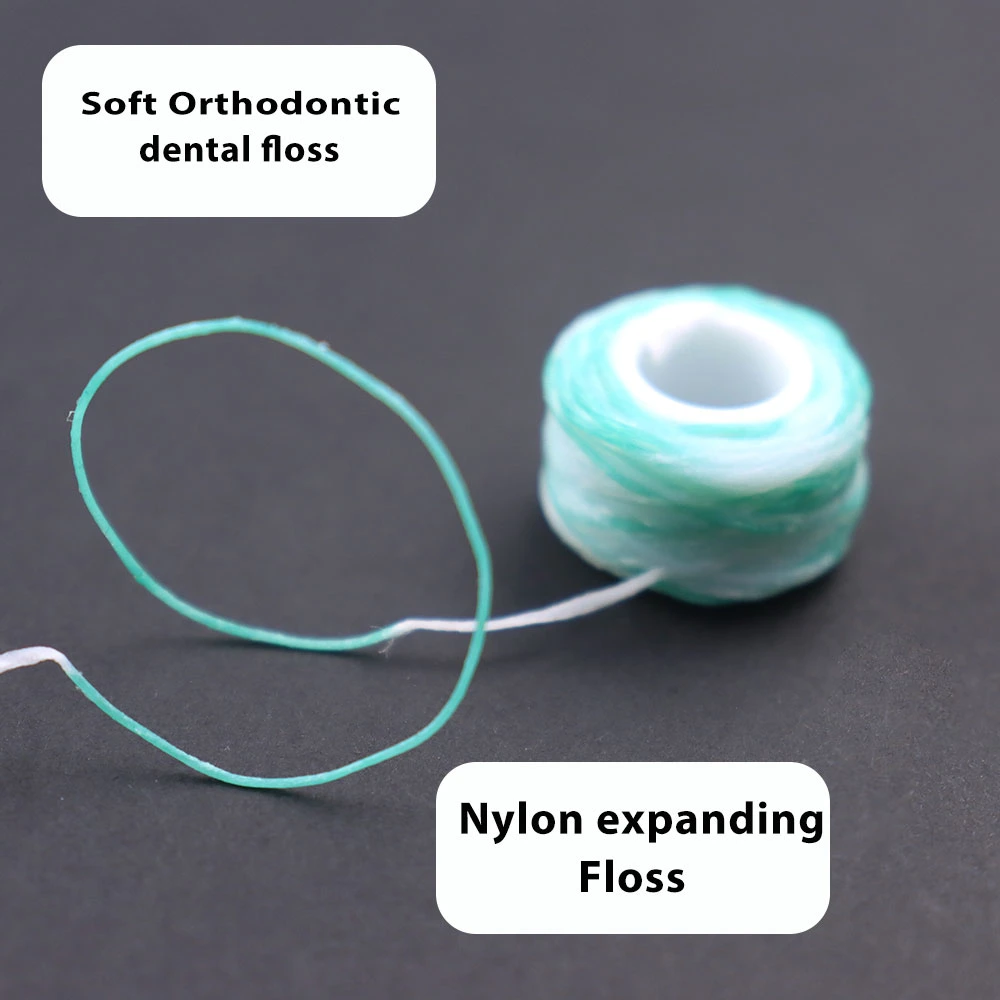 Expanding Nylon Floss Orthodontic Dental Floss