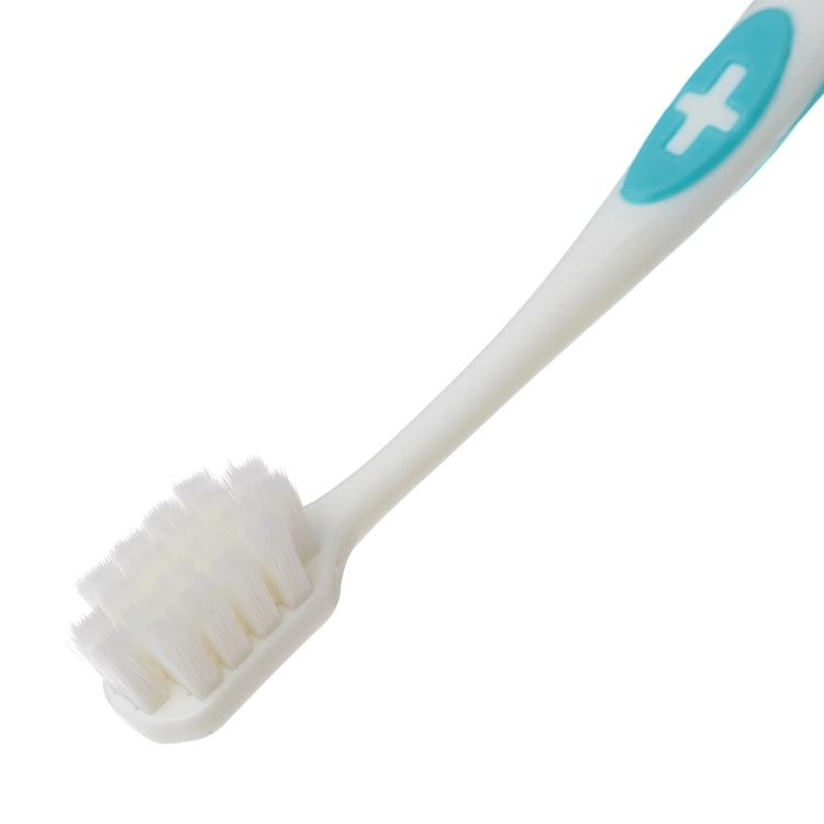 Custom Logo Cheap Portable Adult 10000 Nano Ultra Soft Bristles Hotel Travel Plastic Toothbrush with Toothpaste Inside