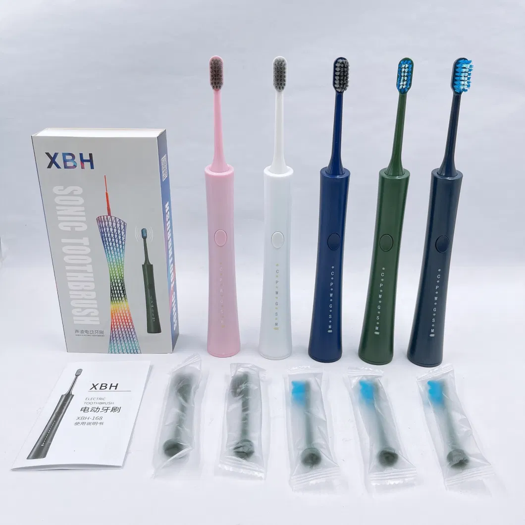 Hot Selling Sonic Oral Electric Toothbrush Ipx7 Ultrasonic 6 Teeth Cleaning Modes Soft Bristles Automatic Dental Care for Adults