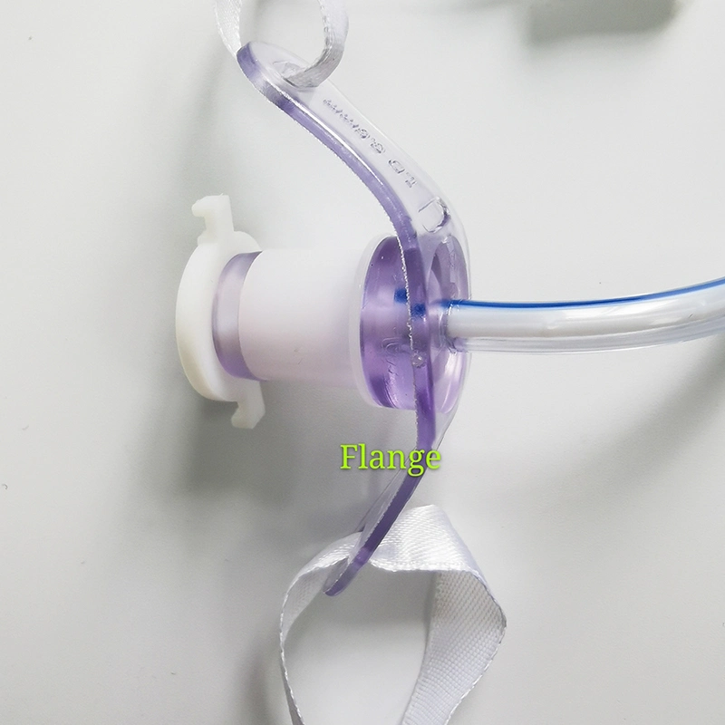 Disposable PVC Tracheostomy Tube Anatomy