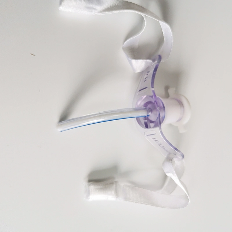 Disposable PVC Tracheostomy Tube Anatomy
