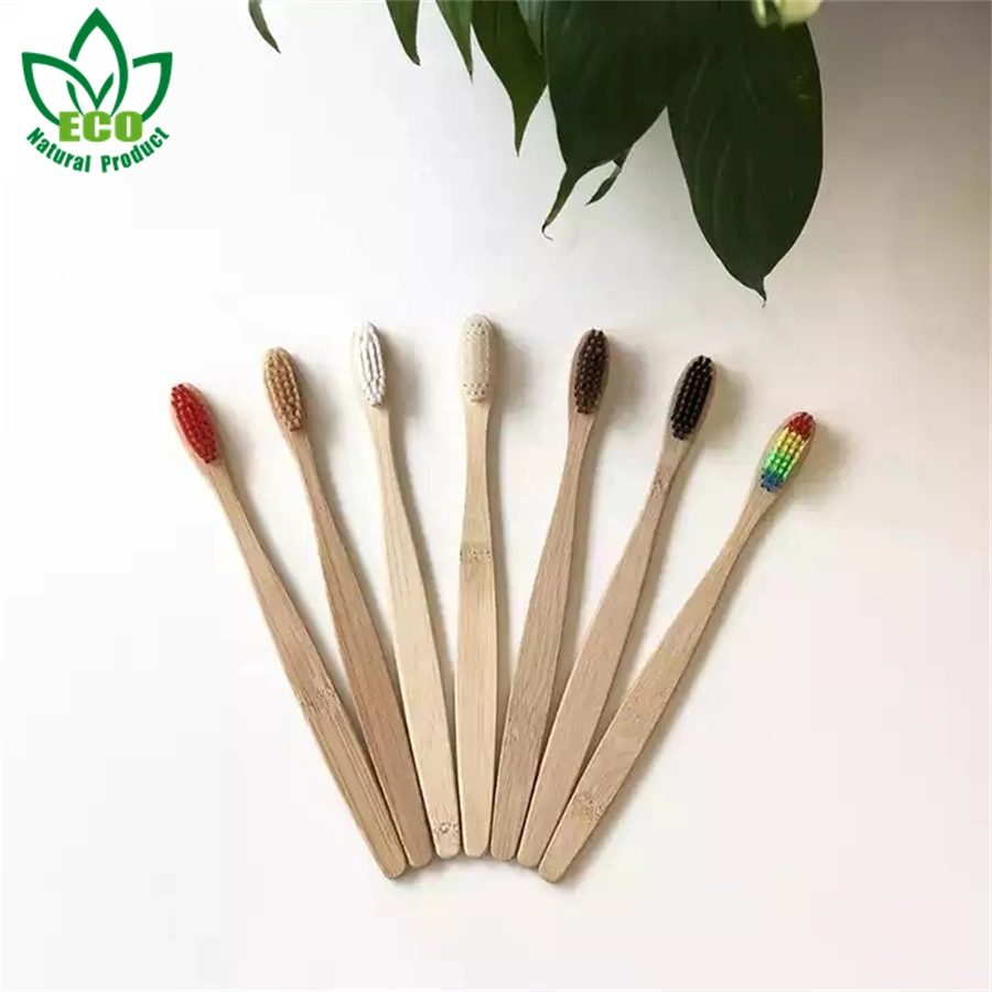 Wholesale Price 100% Natural Organic Degradable Eco Bamboo Toothbrush