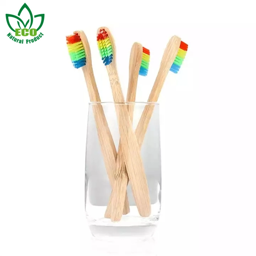 Wholesale Price 100% Natural Organic Degradable Eco Bamboo Toothbrush