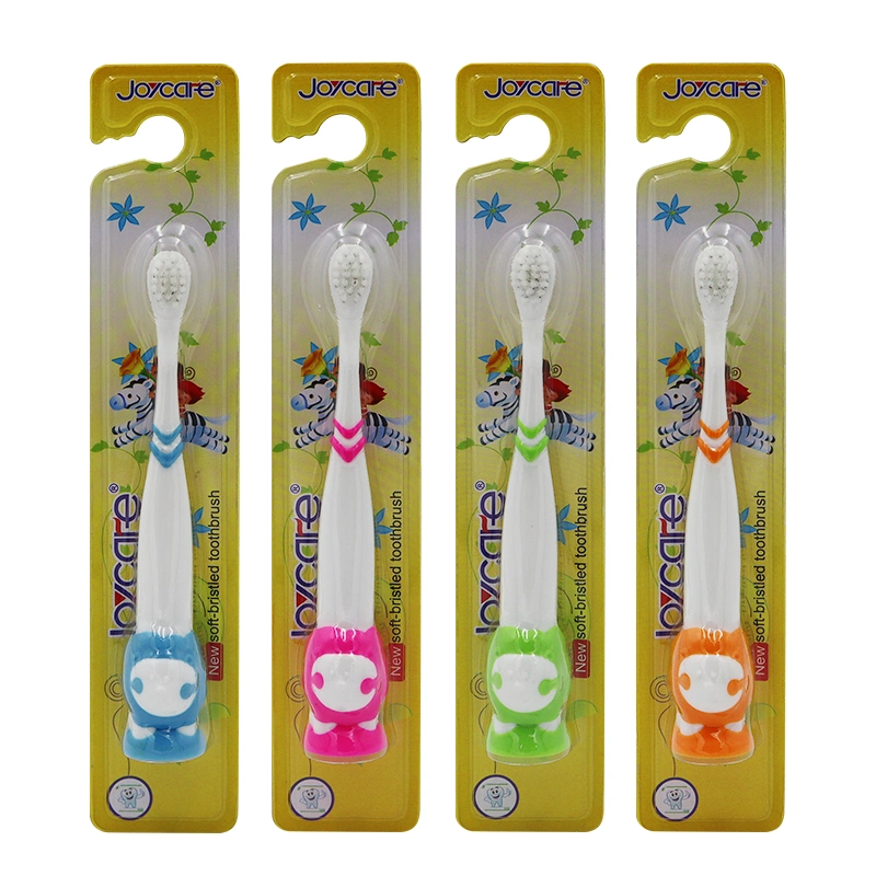 Hot Selling Dental Care Small Brush Head Soft Bristles Cartoon Design Handle Toothbrush