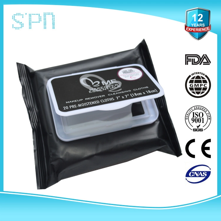 Special Nonwovens 2021 OEM Organic and Natural Ultra Calming pH Balanced Disinfect Soft Wet Makeup Removing Sensitive Facial Cleaning Wipes