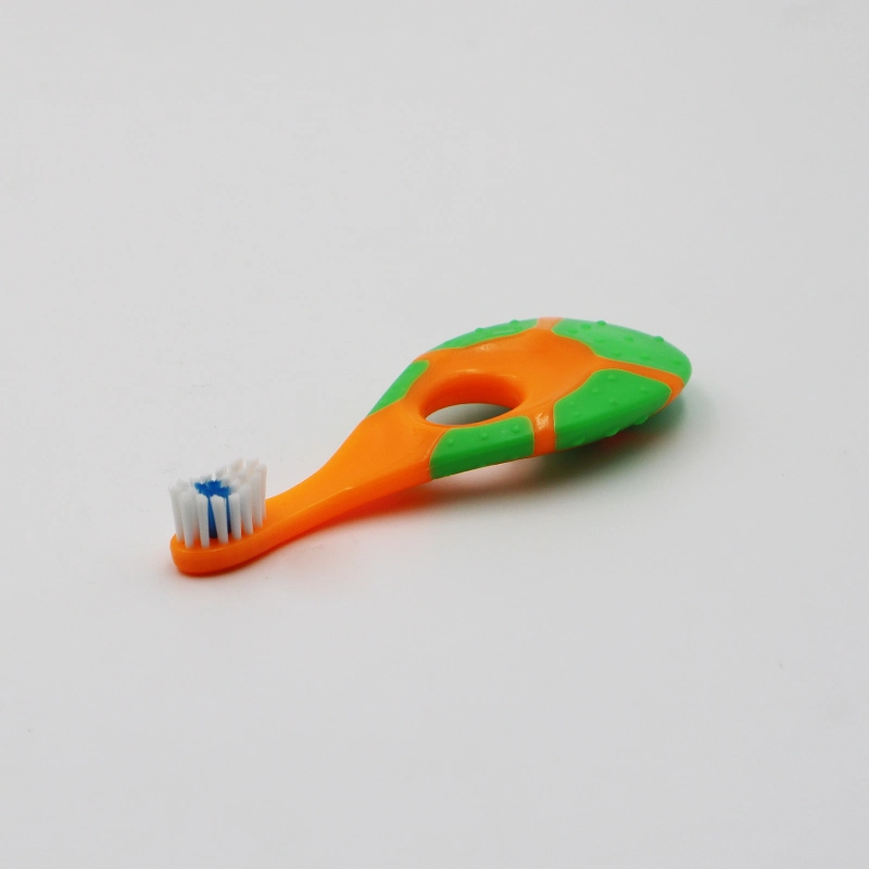 High Quality Animal Design Baby Toddler Toothbrush with Small Brush Head/Soft Bristles