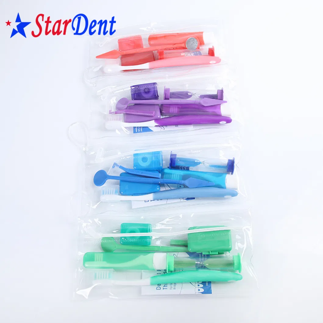 Dental Toothbrush Orthodotnic Kits with Wax