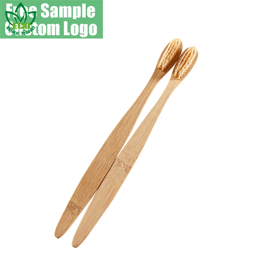 Wholesale 100% Biodegradable Natural Bamboo Wood Handle Hotel Bamboo Toothbrush