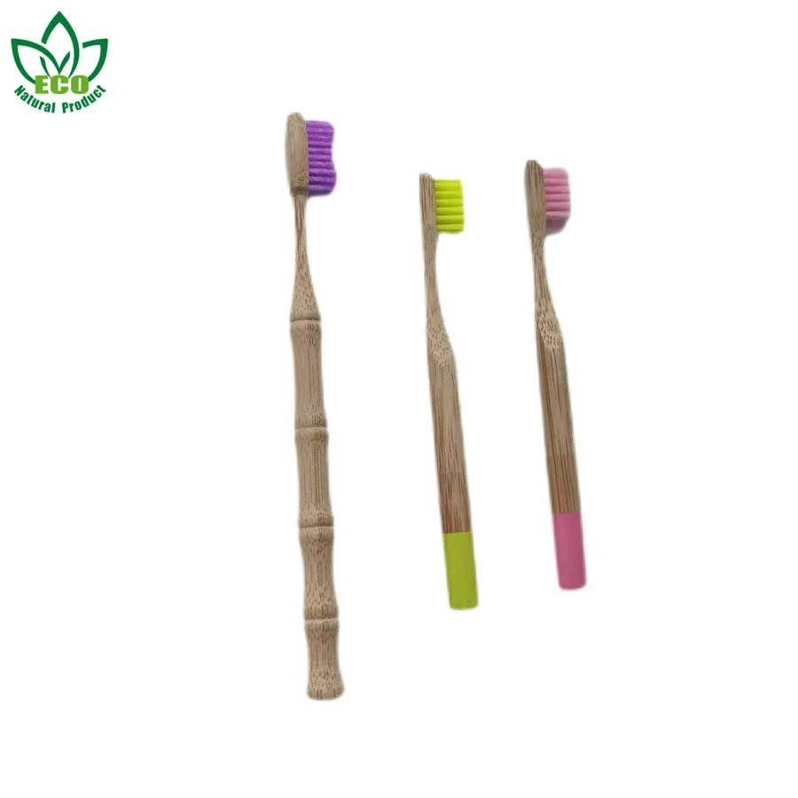 Zero Waste Bamboo Toothbrush Colorful Paint