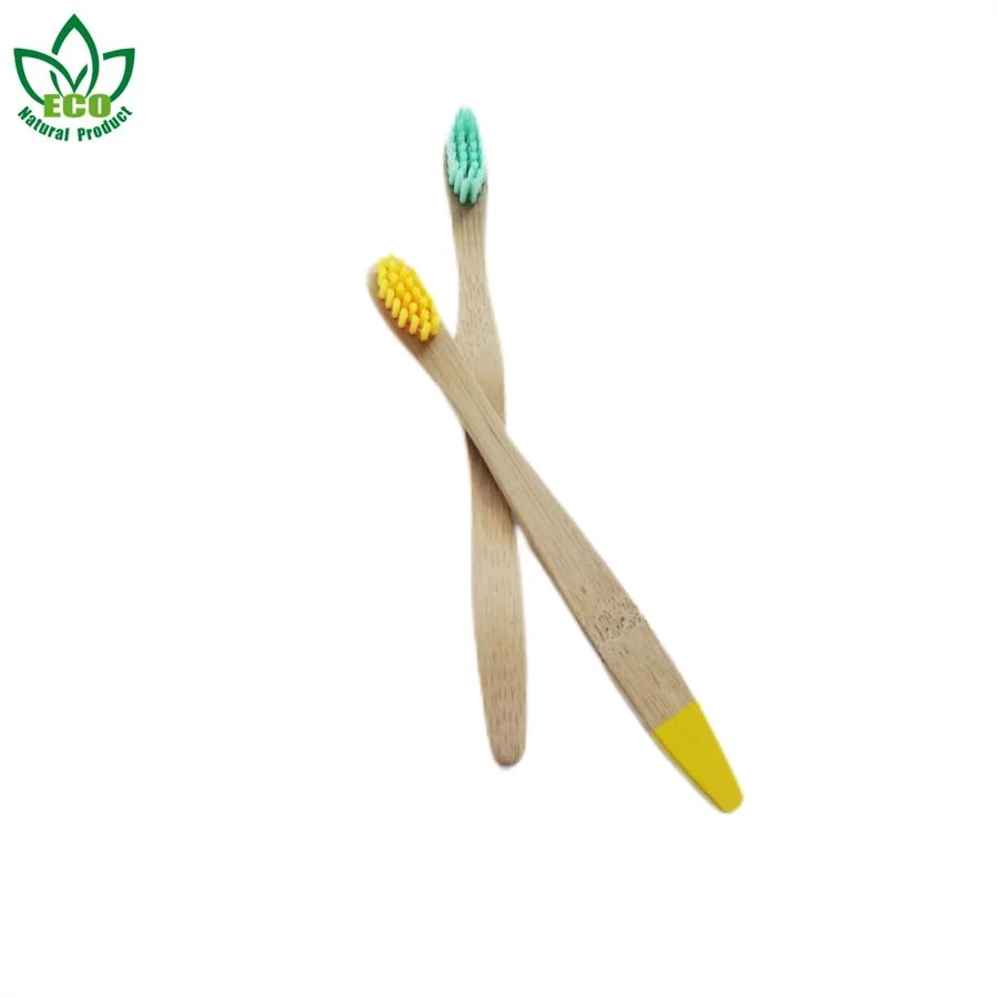 Zero Waste Bamboo Toothbrush Colorful Paint