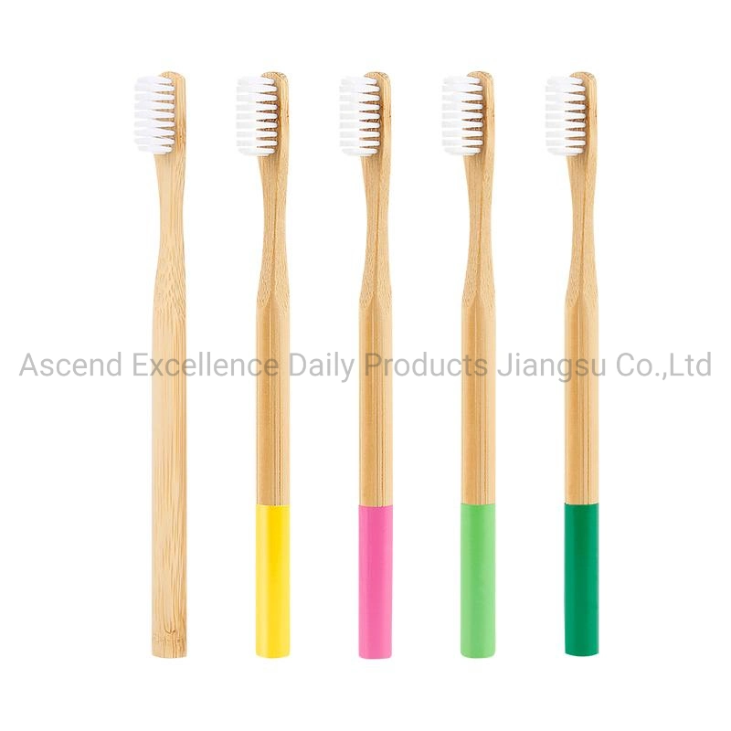 OEM Biodegradable Eco Friendly Organic Bamboo Toothbrush/Tooth Brush with Customized Package for Adult/Kid/Child