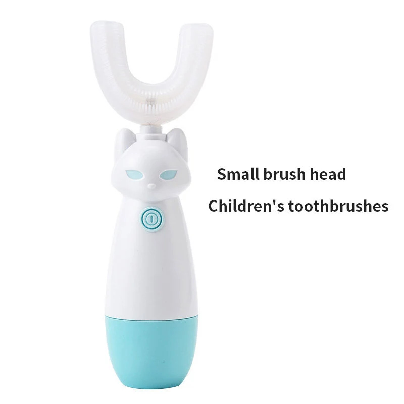 U-Shaped Waterproof Electric Sonic Custom Private Label Silicone Electric Toothbrush