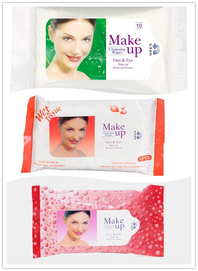 Makeup Removing Wipes Feminine Wipes Facial Wipes (WW-001B)