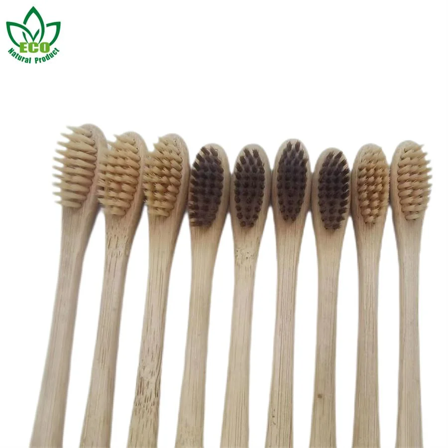 Zero Waste Bamboo Toothbrush Colorful Paint