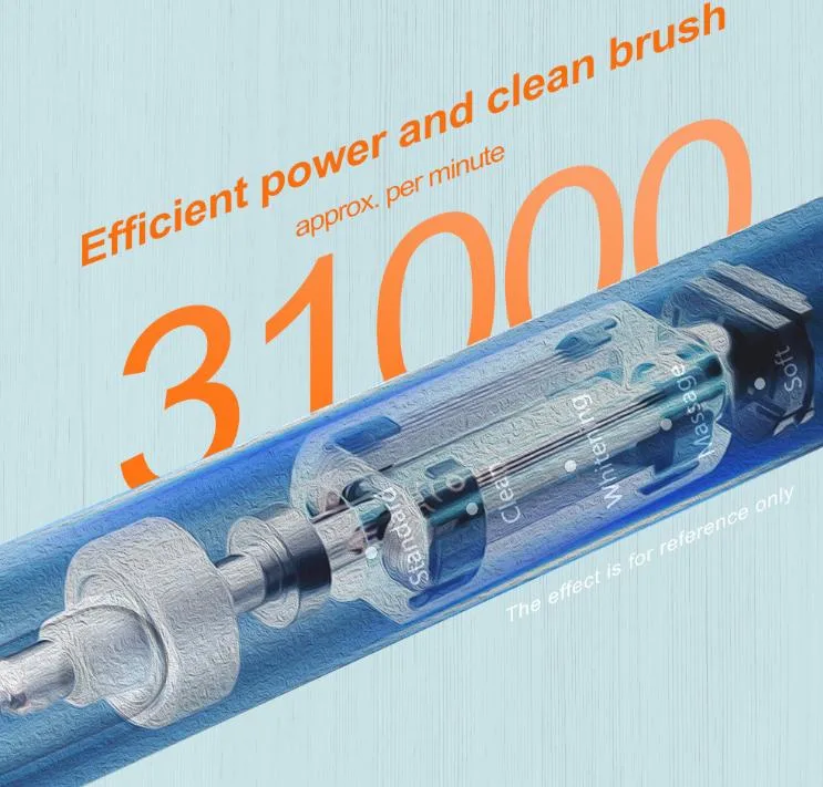 2023 Hot Sale T9 Adult Powerful Electric Toothbrush Rechargeable Ultrasonic Washable Electronic Whitening Teeth Brush Electric Toothbrush