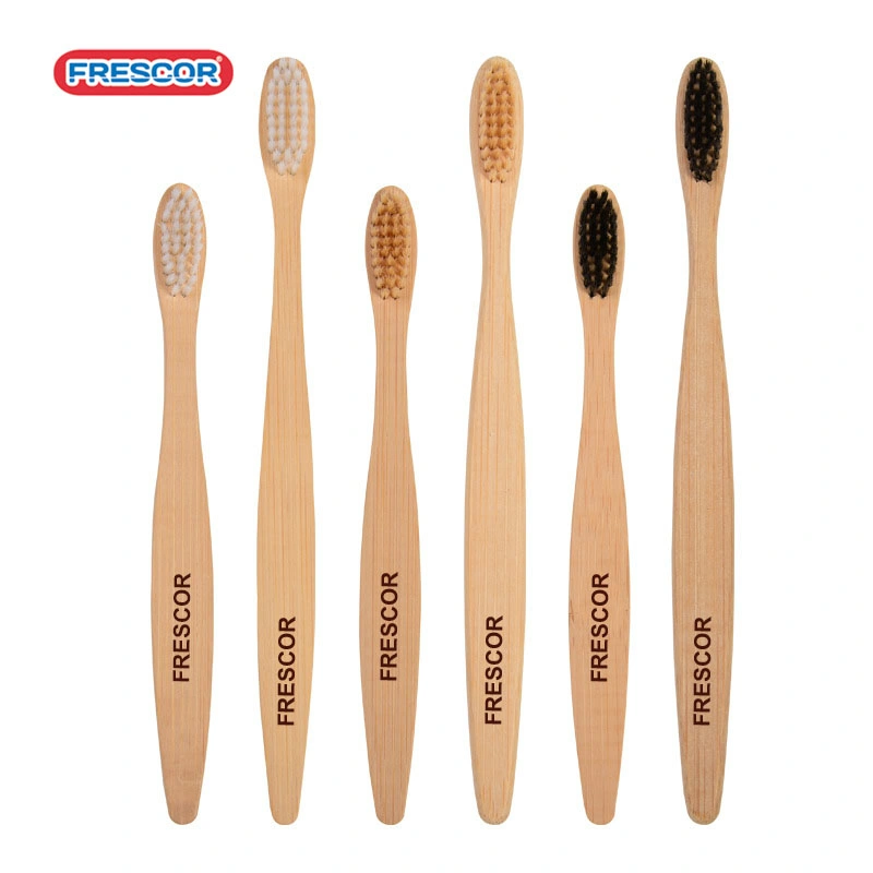 Original Ecological Eco Friendly Fancy Wholesale Custom Logo Wood Bamboo Toothbrush