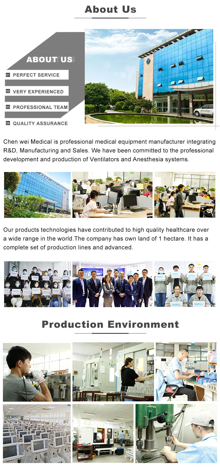Anesthesia Digital Workstation Affordable with CE Chenwei Cwm-303