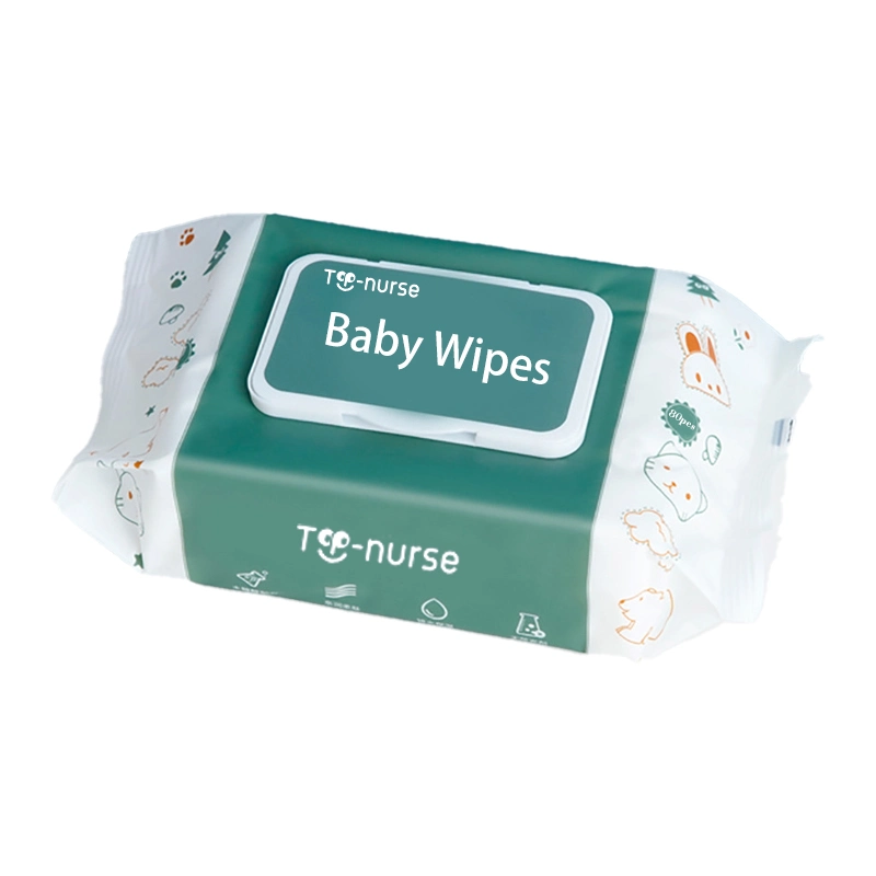 Wholesale Disposable Soft Cleaning Organic Cotton Baby Wet Wipes