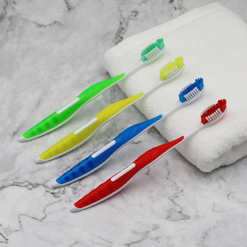 Special Offer Soft Bristles Custom Logo Printing Tongue Scraper Cleaner Adult Toothbrush