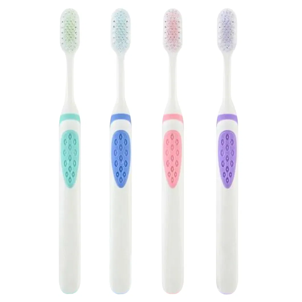 High Quality Plastic 360 &deg; Clean Adult Toothbrush