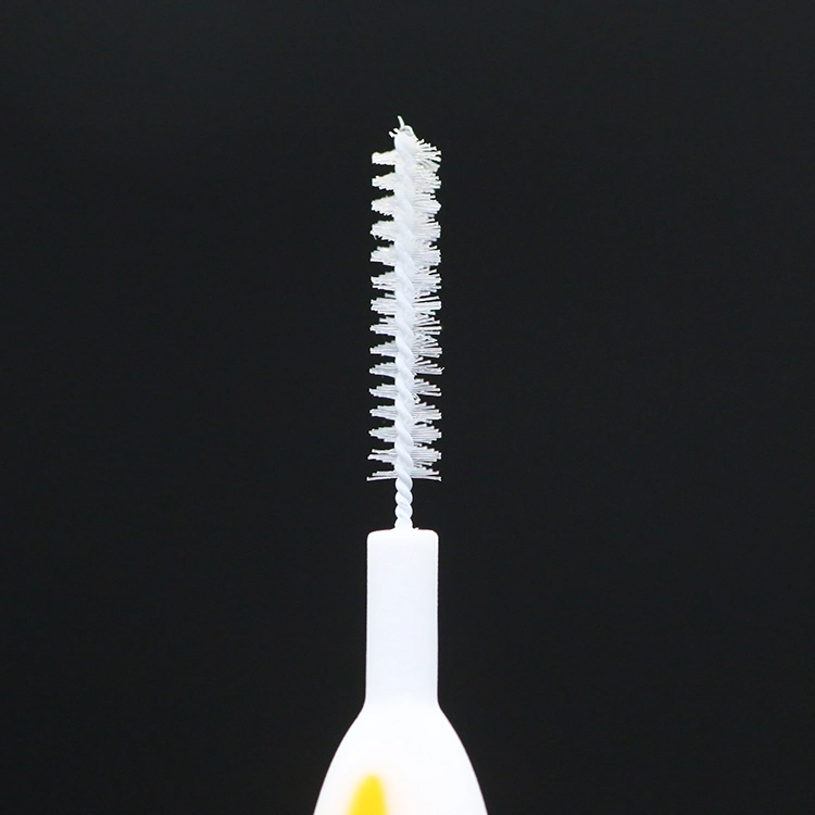 for Custom Logo Teeth Breath Cleaning Bulk Nylon Bristles Safe Oral Care Cleaning Convenient Retractable Tooth Brush Interdental Brush