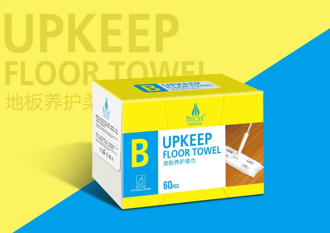 Factory OEM Disposable Floor Stain Cleaning Wet Floor Wet Wipes