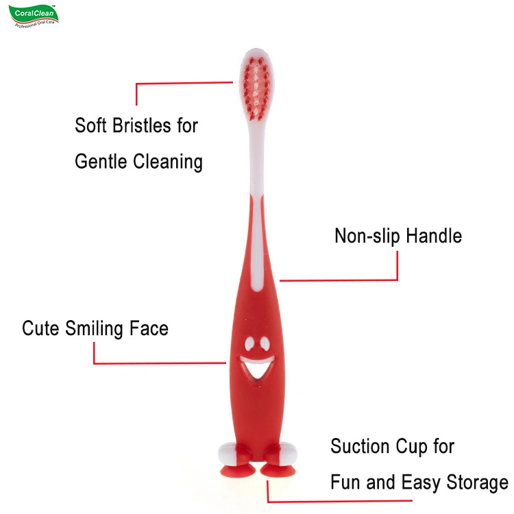 Special Soft Kids Toothbrush Breath Fresh for 2-12 Years Old