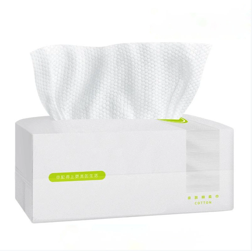 Disposable Makeup Removal Flushable Tissues Non-Woven Clean Wet Wipes