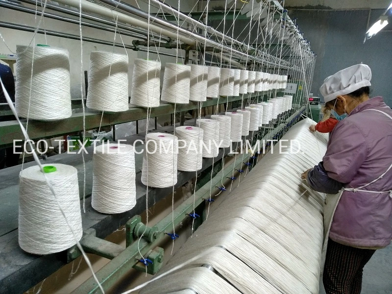 Super Soft and White Mulberry Silk/Merino Wool Long Staple Worsted Spun Blended Yarn for Hand Tuft Carpet Rug Tapestries