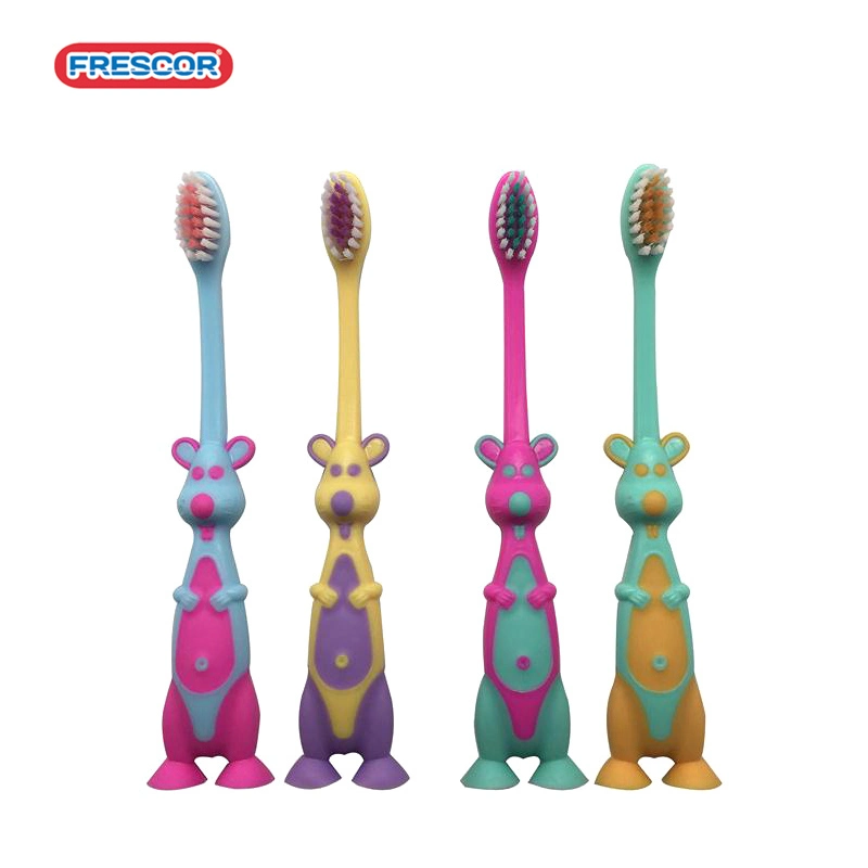 Cartoon Animal Toys Child Tooth Brush Toothbrush Aged 4 to 12