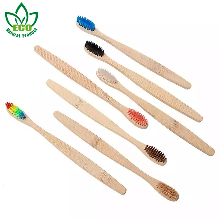 Wholesale Price 100% Natural Organic Degradable Eco Bamboo Toothbrush