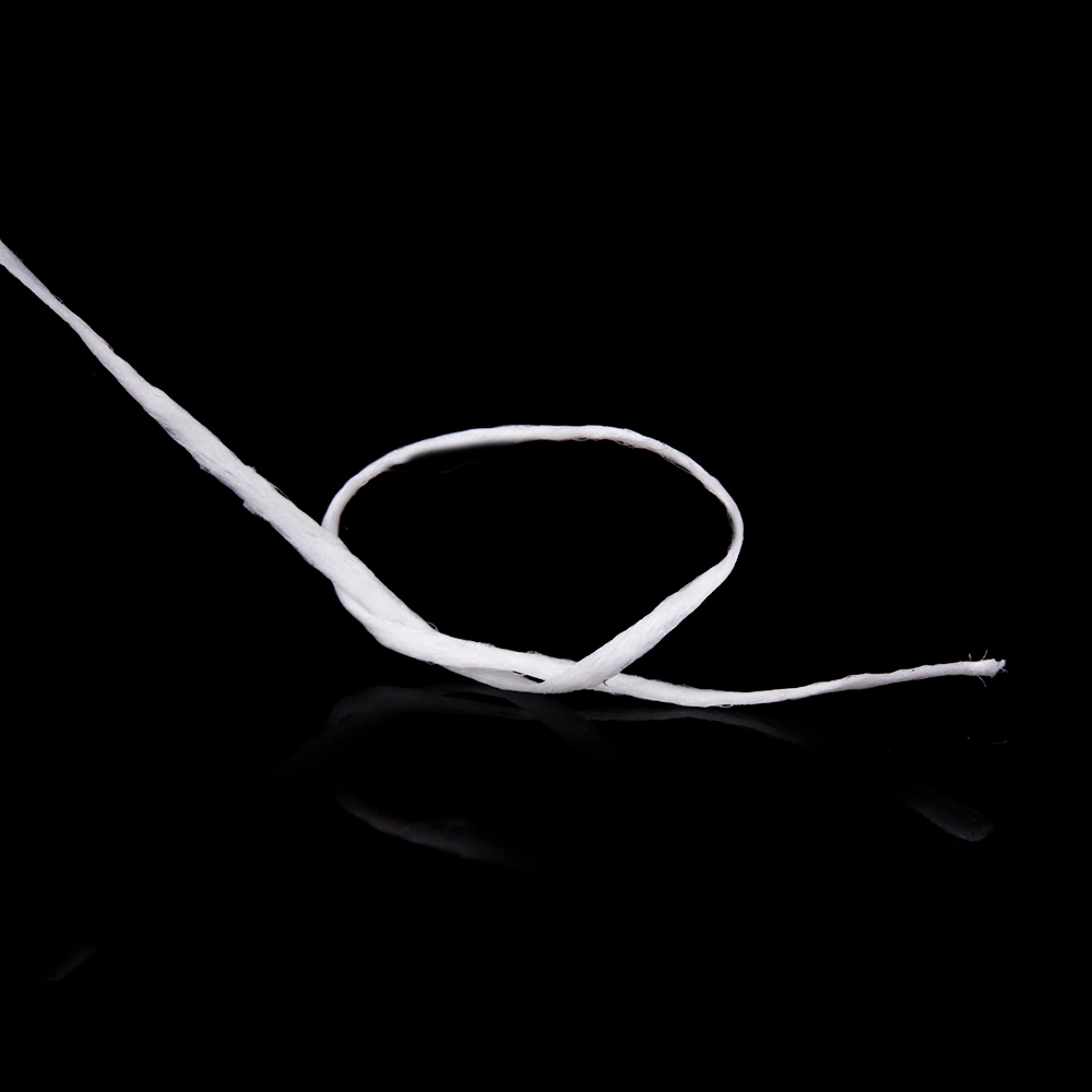 Azdent Dental Flosser Built-in Spool Wax Mint Flavored Europe Replacement Flat Wire Dental Floss 50m/Roll