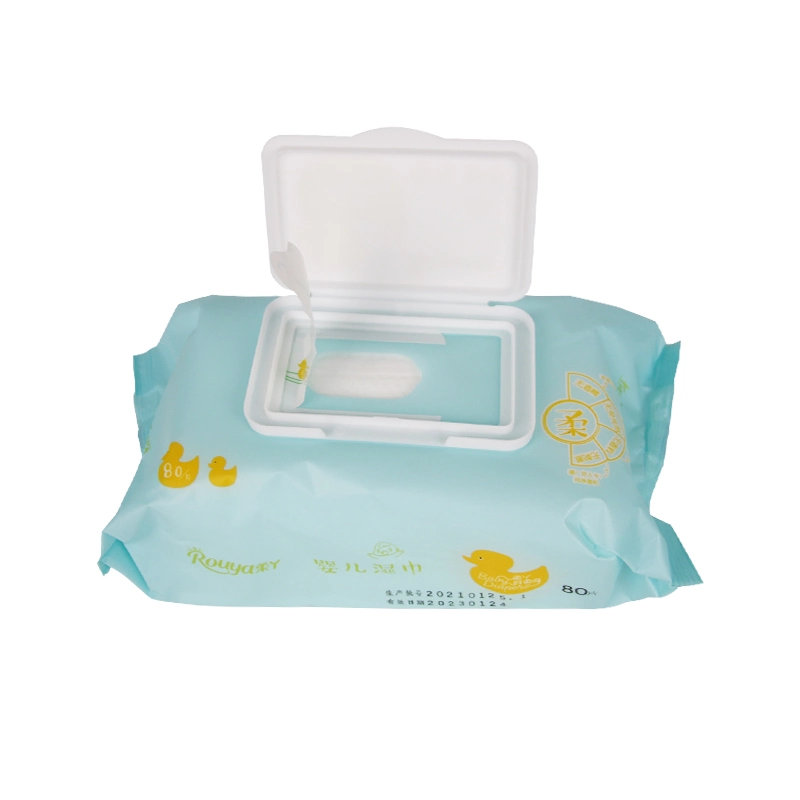 Disposable Portable and Factory Wholesale Wet Wipes Without Irritation